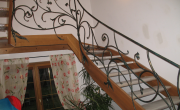 balustrady kute - schody